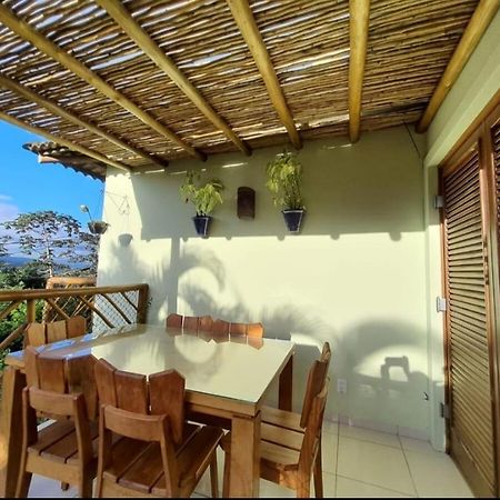 Bangalô duplex, vista para o mar, Yacamim, Praia do Curral, Ilhabela Extérieur photo