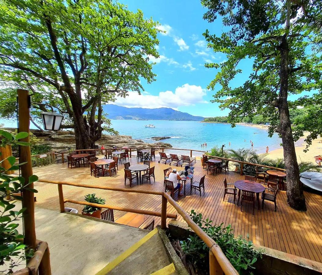 Bangalô duplex, vista para o mar, Yacamim, Praia do Curral, Ilhabela Extérieur photo