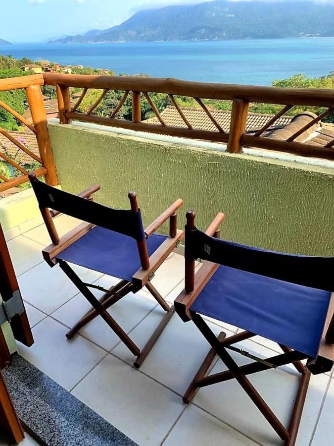 Bangalô duplex, vista para o mar, Yacamim, Praia do Curral, Ilhabela Extérieur photo