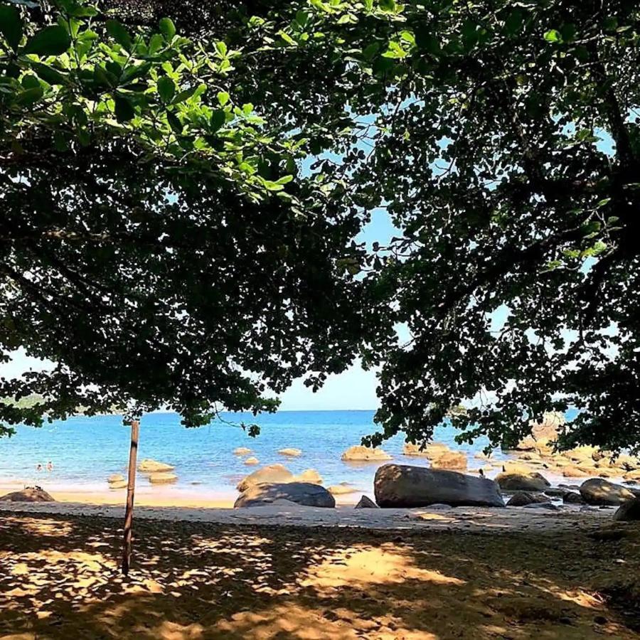 Bangalô duplex, vista para o mar, Yacamim, Praia do Curral, Ilhabela Extérieur photo