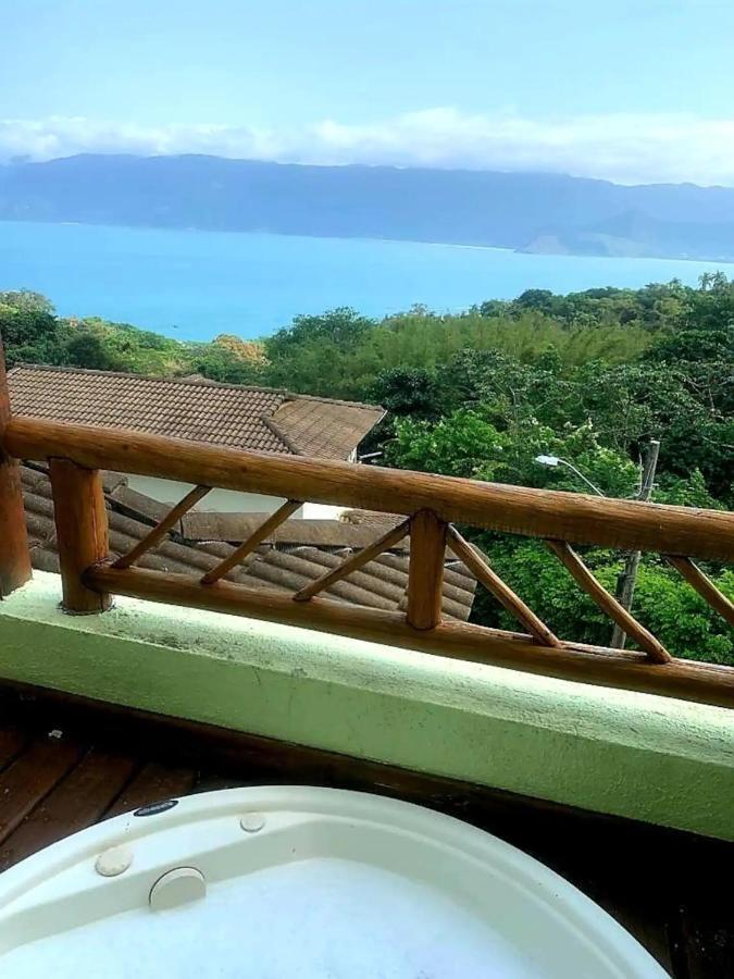 Bangalô duplex, vista para o mar, Yacamim, Praia do Curral, Ilhabela Extérieur photo