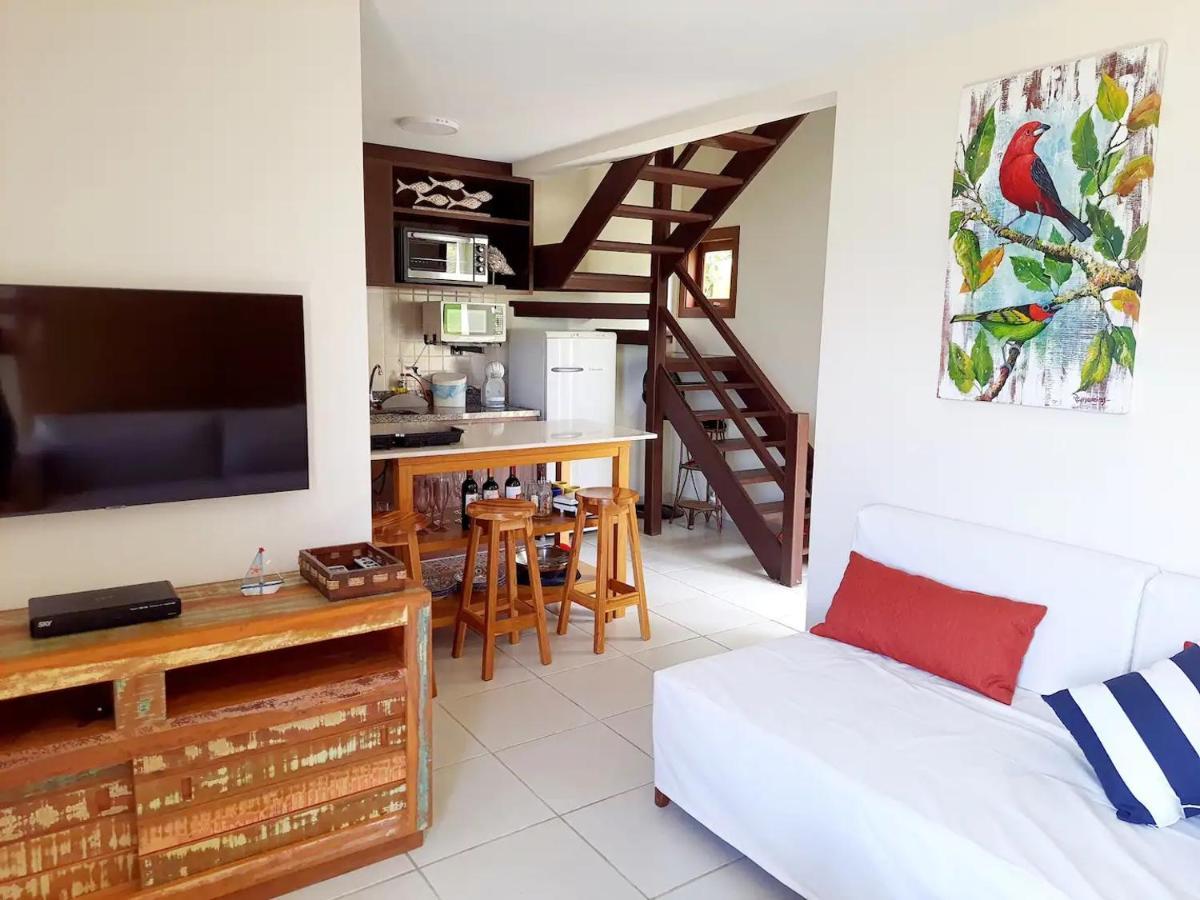 Bangalô duplex, vista para o mar, Yacamim, Praia do Curral, Ilhabela Extérieur photo