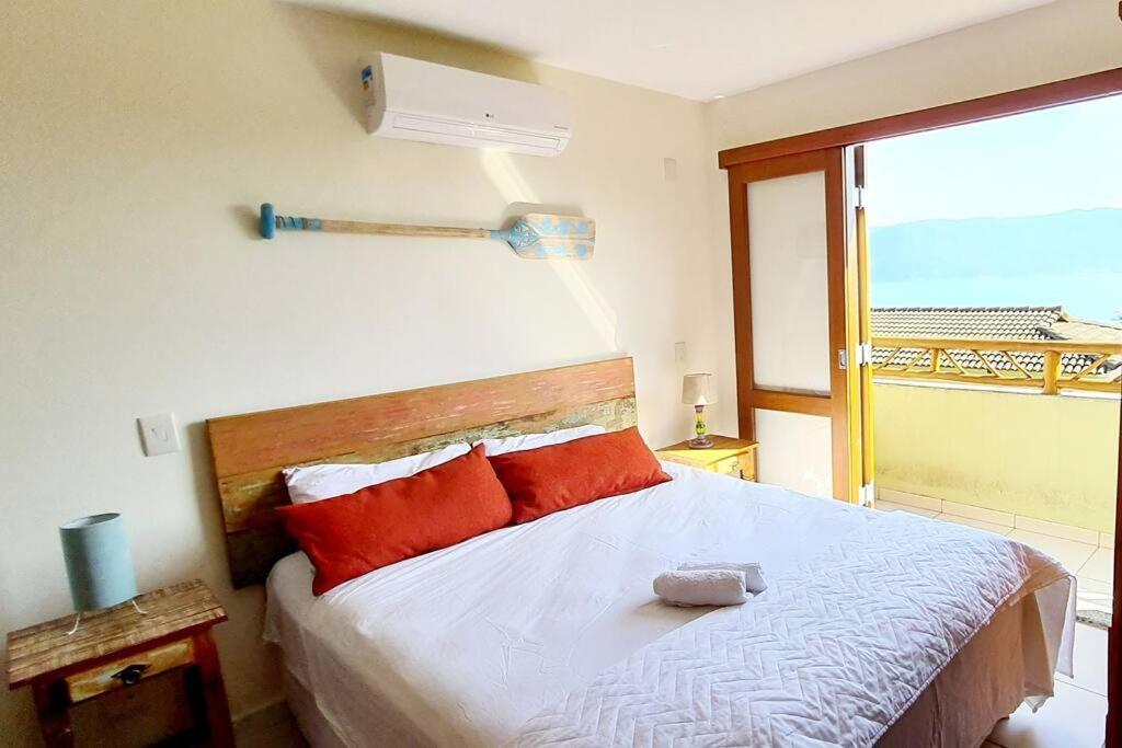 Bangalô duplex, vista para o mar, Yacamim, Praia do Curral, Ilhabela Extérieur photo