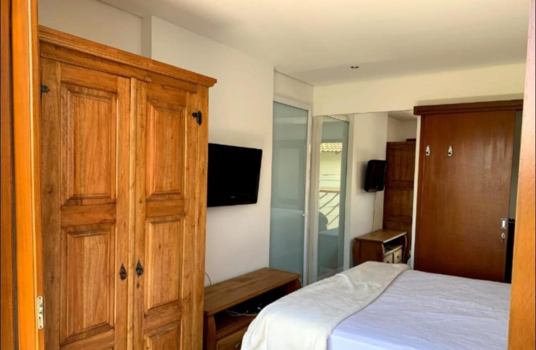 Bangalô duplex, vista para o mar, Yacamim, Praia do Curral, Ilhabela Extérieur photo